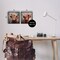 Stupell Industries Highland Cow Field Flower Crown 2 pc Framed Giclee Wall Art Set Design by Irena Orlov